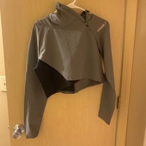 Gymshark Asymmetric Cropped Hoodie
